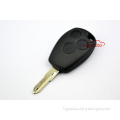 Car key blank ne72 3button remote key shell for Renault